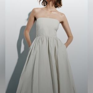 Zara bubble tube dress
